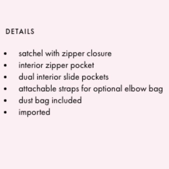 kate spade pink swamped magnolia sam satchel purse crossbody bag nwot - Picture 9 of 16